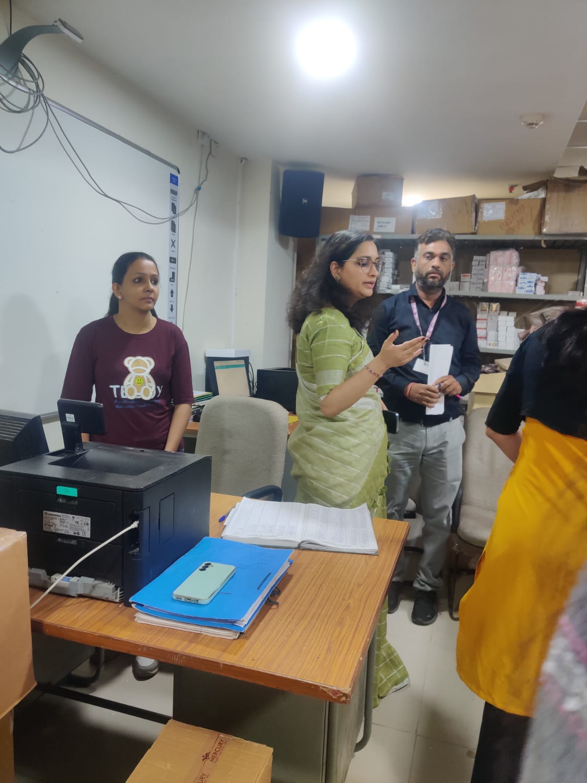 SMS Inspection by MD Neha Giri